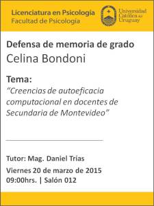 tesis celina